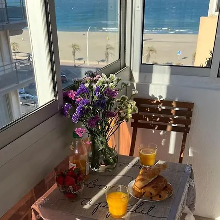 Bel Appartement Avec Vue Imprenable Canet-en-Roussillon Esterno foto